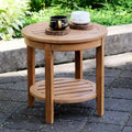 Cambridge Casual Sherwood Teak Patio Side Table