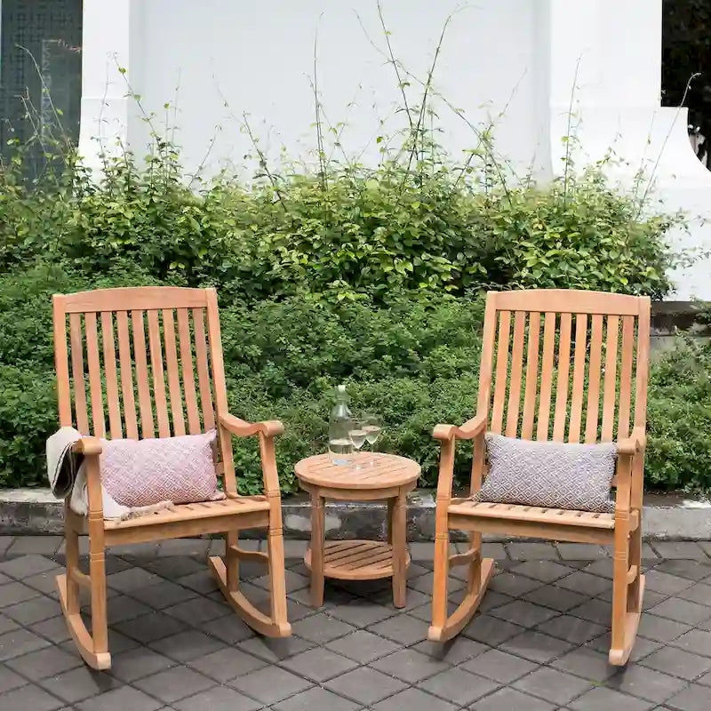 Table d'appoint de patio en teck Sherwood de Cambridge Casual