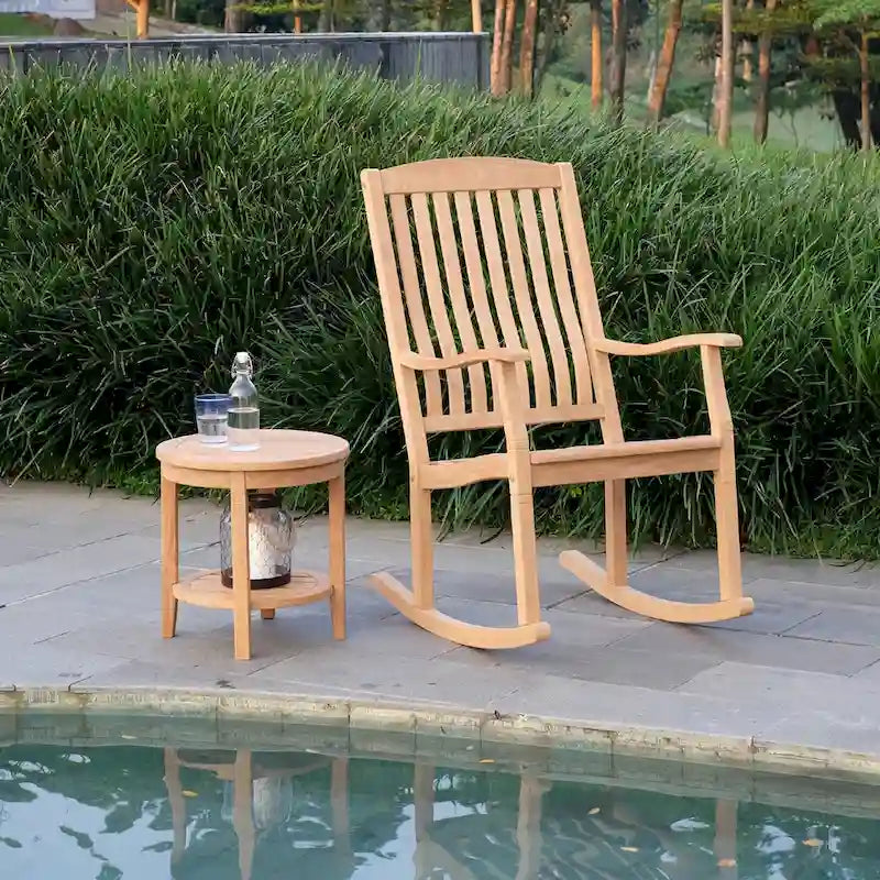 Table d'appoint de patio en teck Sherwood de Cambridge Casual