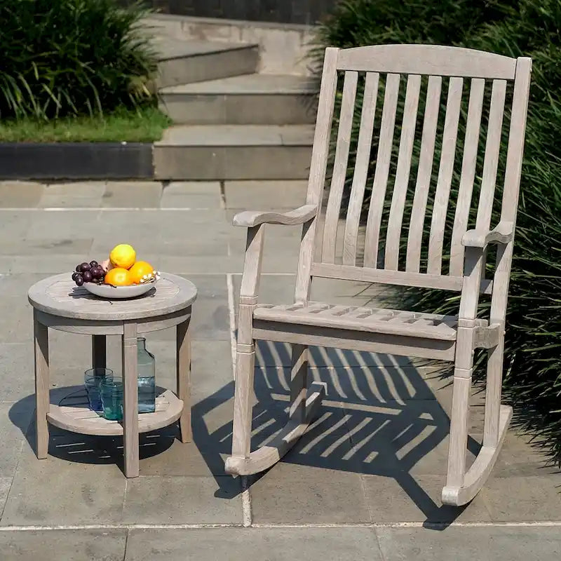 Table d'appoint de patio en teck Sherwood de Cambridge Casual