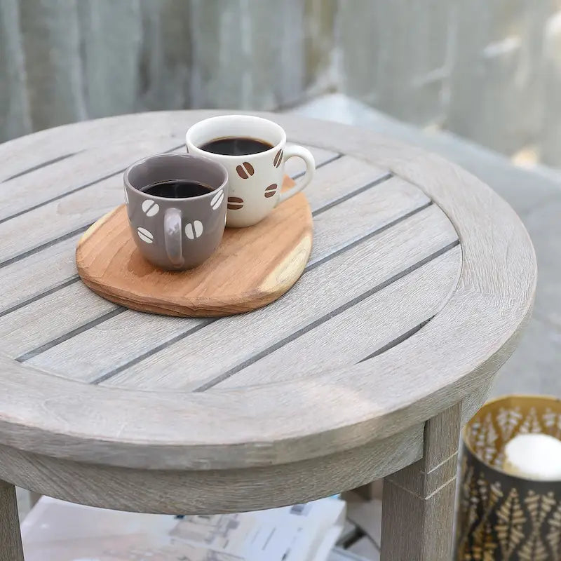 Table d'appoint de patio en teck Sherwood de Cambridge Casual
