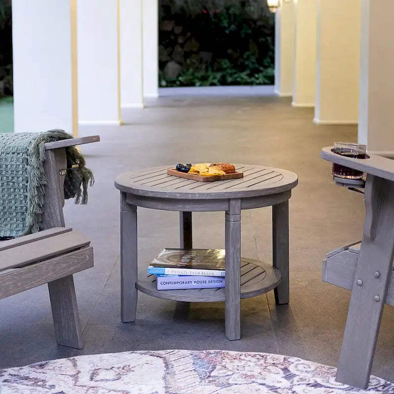 Table d'appoint de patio en teck Sherwood de Cambridge Casual
