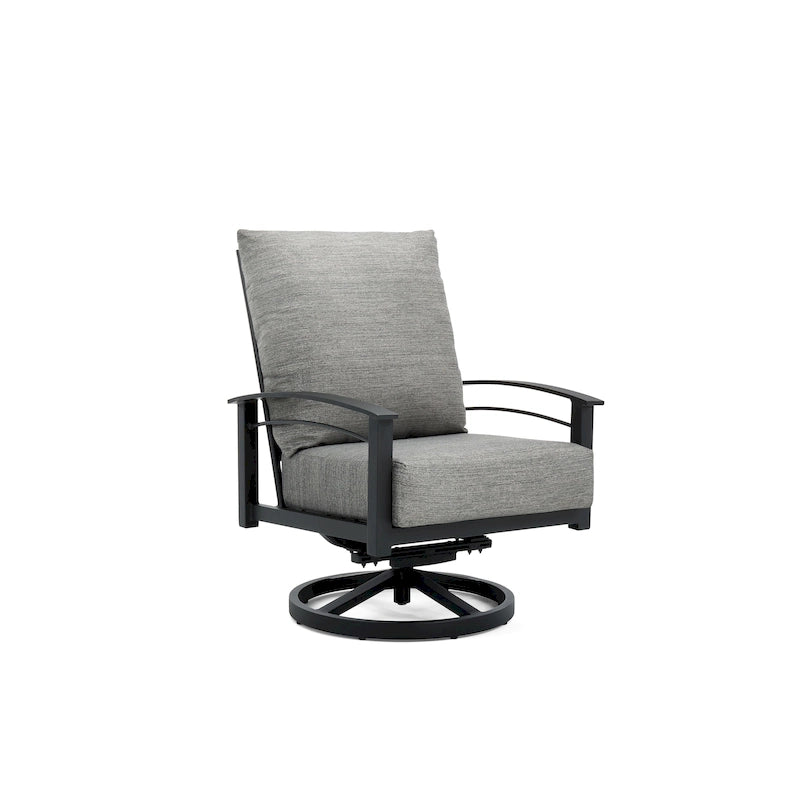 Fauteuil de jardin pivotant et à bascule Stanford Sunbrella à dossier haut