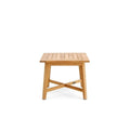 Winston All-Natural Teak Outdoor 24 Square Side Table