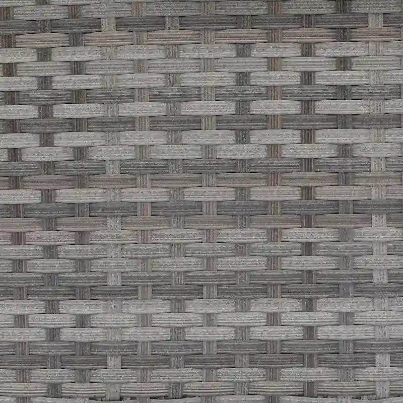 HOOOWOOO Ensemble de patio modulaire 12 pièces en rotin pour l'extérieur avec accoudoirs larges