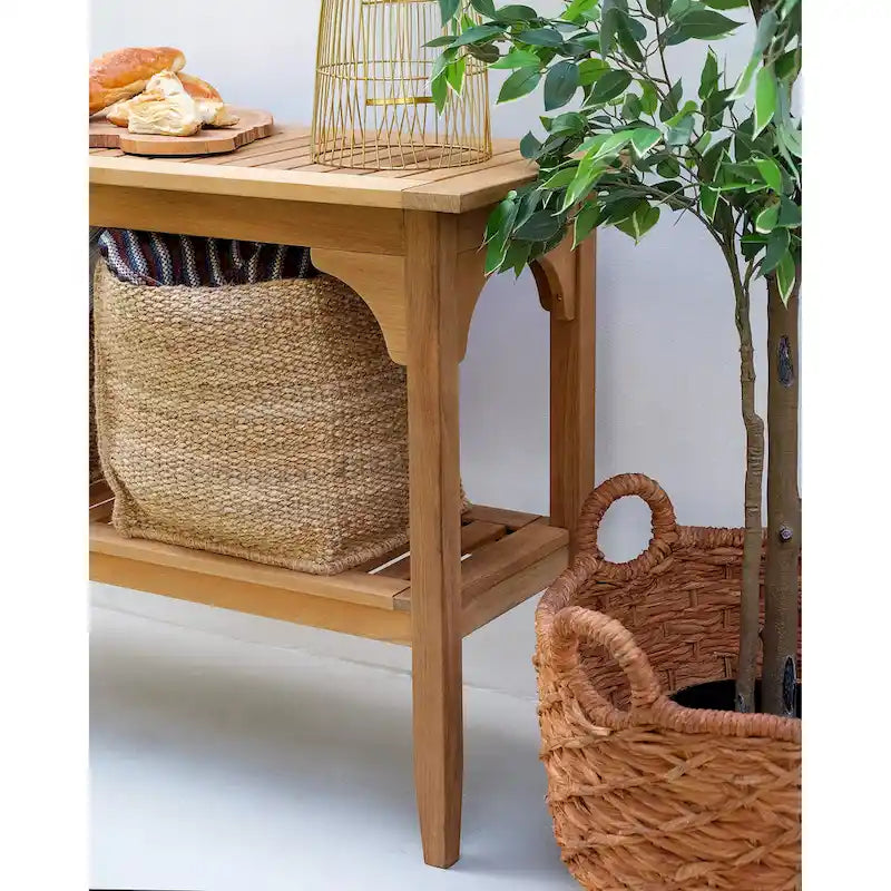 Table Console Extérieure en Teck Cambridge Casual Leon