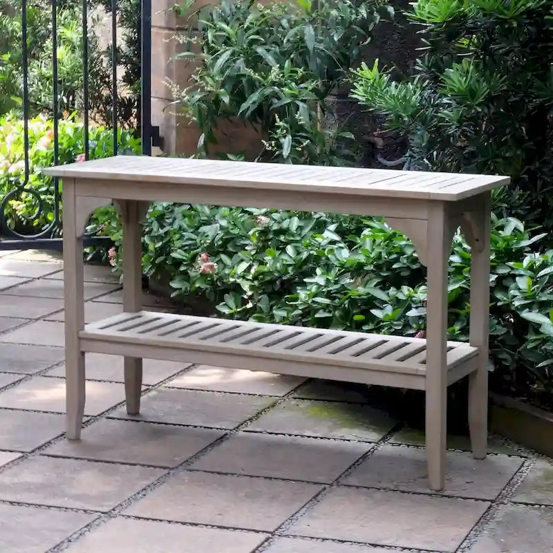 Table Console Extérieure en Teck Cambridge Casual Leon