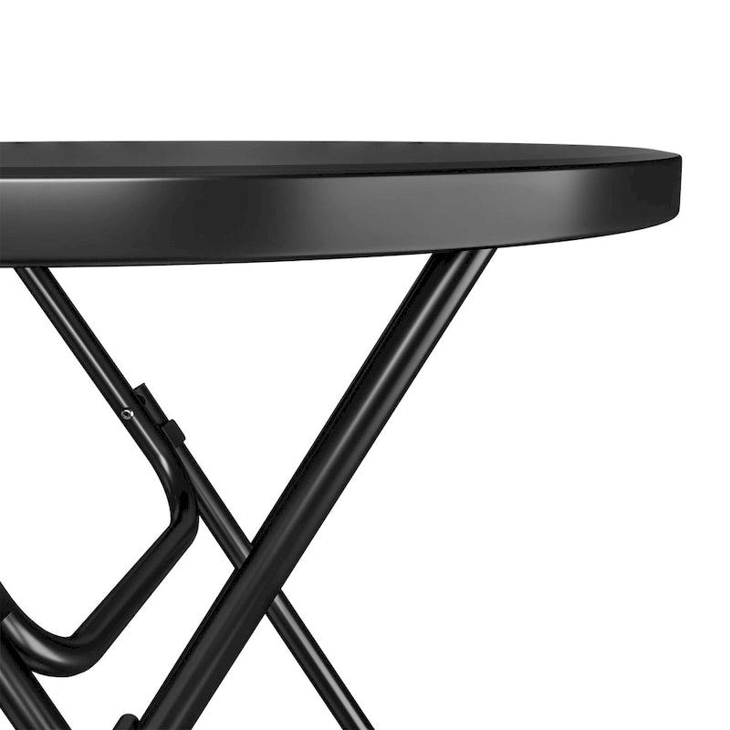 Table d'appoint de patio pliable en PEHD Moasis