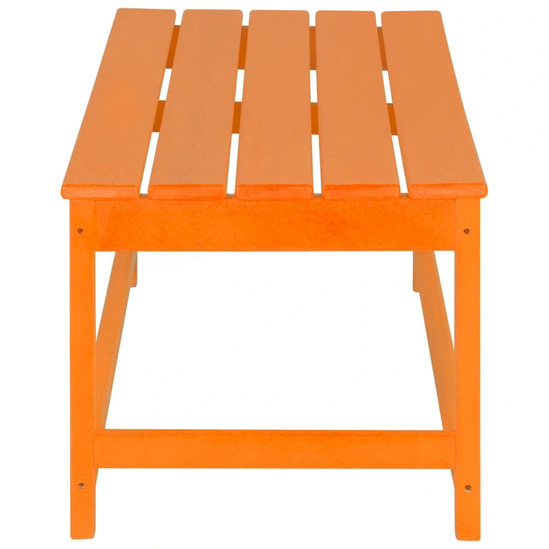 Polytrends Laguna Tables d'extérieur en HDPE toutes saisons pour terrasse, tables basses et tables d'appoint (lot de 3)