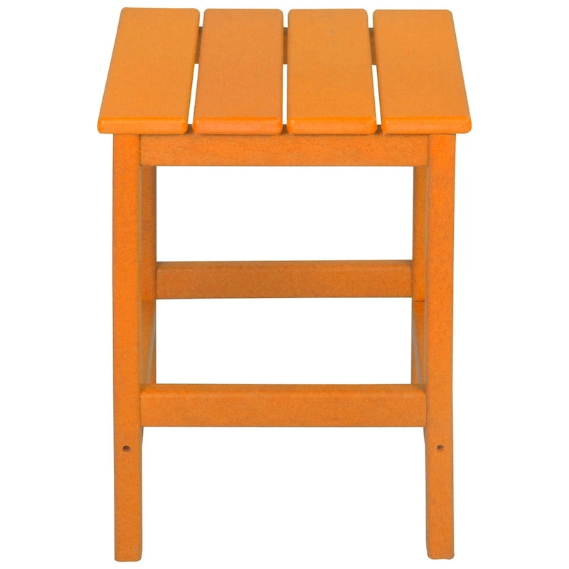 Polytrends Laguna Tables d'extérieur en HDPE toutes saisons pour terrasse, tables basses et tables d'appoint (lot de 3)