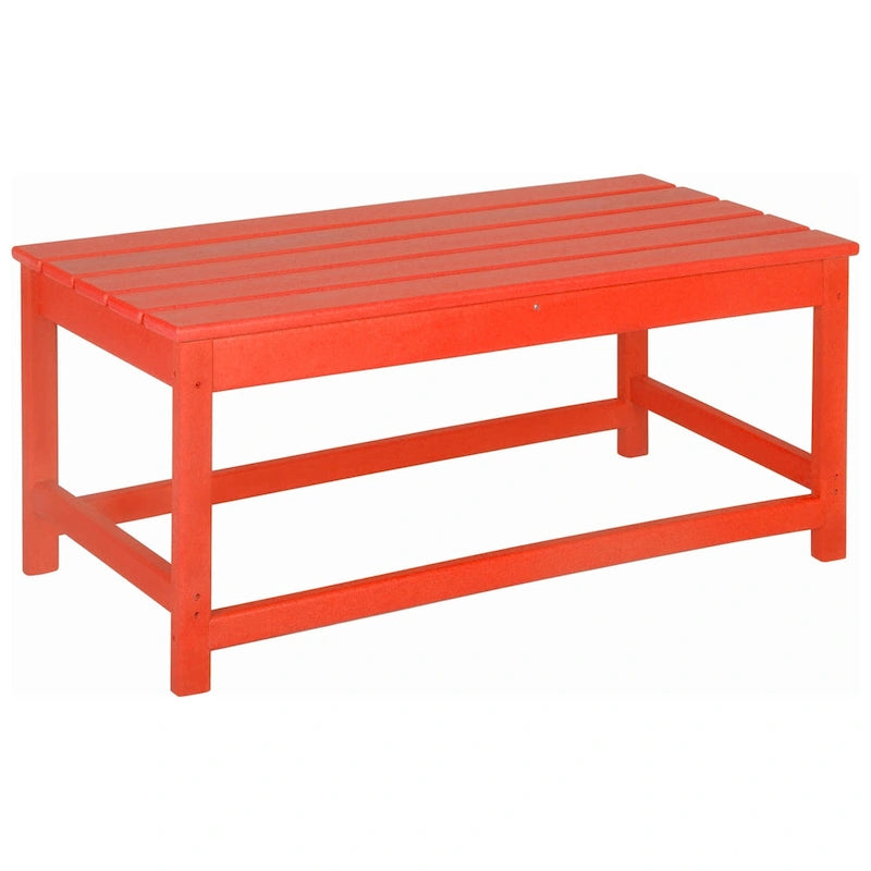 Polytrends Laguna Tables d'extérieur en HDPE toutes saisons pour terrasse, tables basses et tables d'appoint (lot de 3)