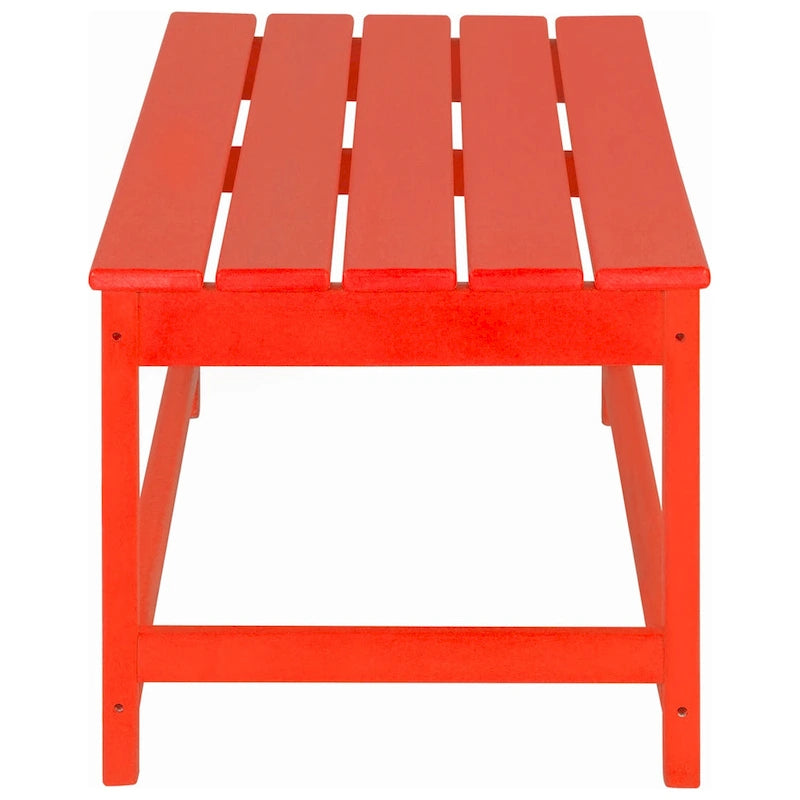 Polytrends Laguna Tables d'extérieur en HDPE toutes saisons pour terrasse, tables basses et tables d'appoint (lot de 3)