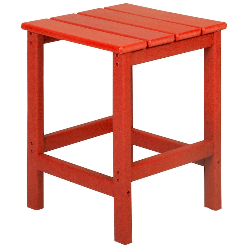 Polytrends Laguna Tables d'extérieur en HDPE toutes saisons pour terrasse, tables basses et tables d'appoint (lot de 3)