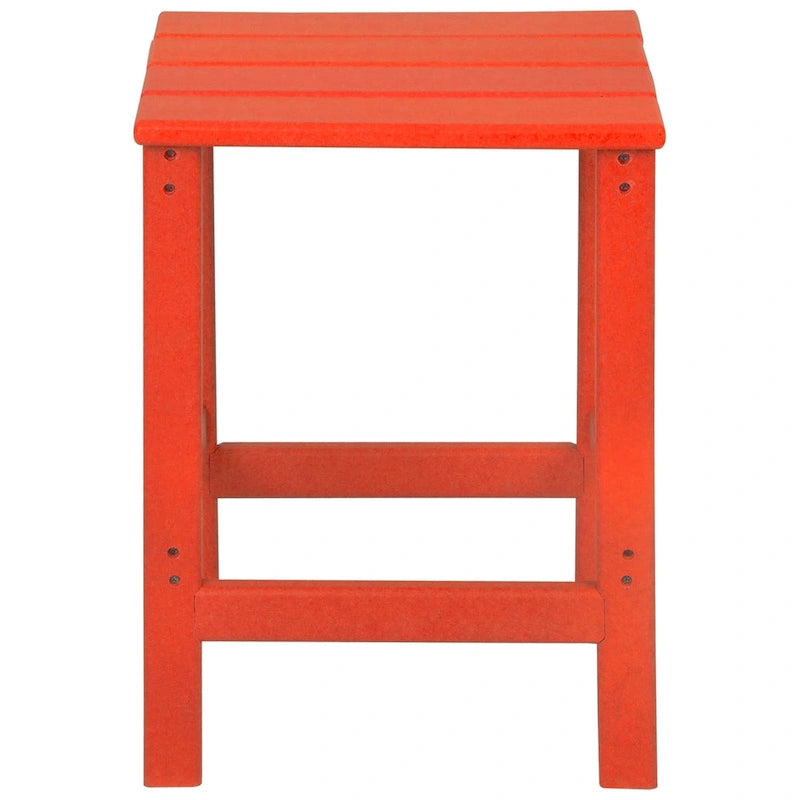Polytrends Laguna Tables d'extérieur en HDPE toutes saisons pour terrasse, tables basses et tables d'appoint (lot de 3)