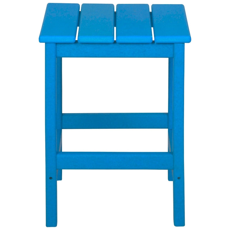 Polytrends Laguna Tables d'extérieur en HDPE toutes saisons pour terrasse, tables basses et tables d'appoint (lot de 3)