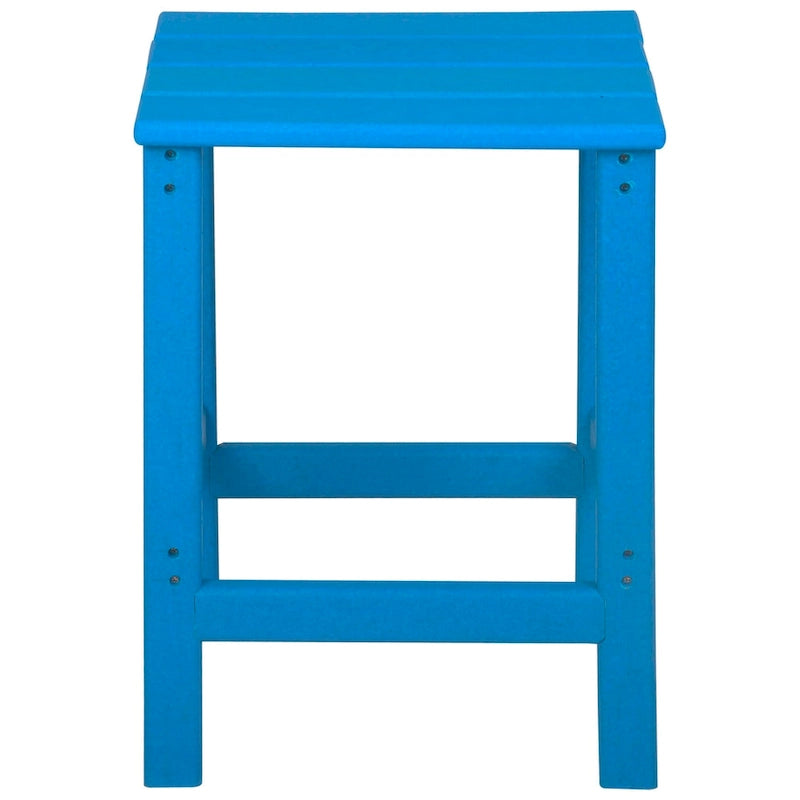 Polytrends Laguna Tables d'extérieur en HDPE toutes saisons pour terrasse, tables basses et tables d'appoint (lot de 3)