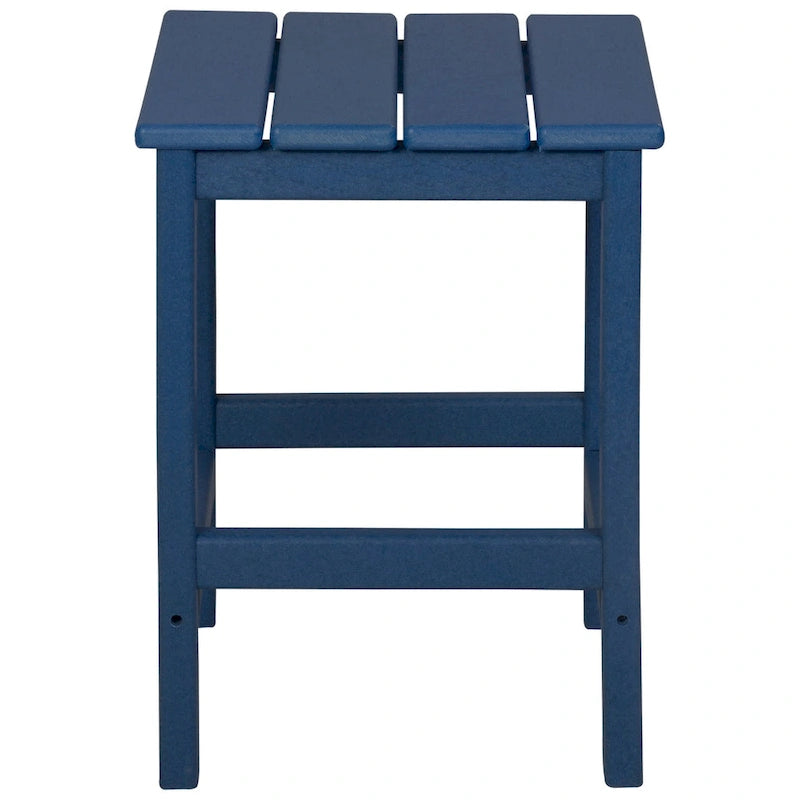 Polytrends Laguna Tables d'extérieur en HDPE toutes saisons pour terrasse, tables basses et tables d'appoint (lot de 3)