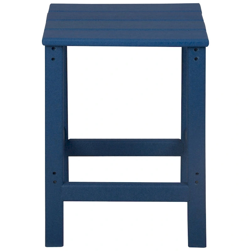 Polytrends Laguna Tables d'extérieur en HDPE toutes saisons pour terrasse, tables basses et tables d'appoint (lot de 3)