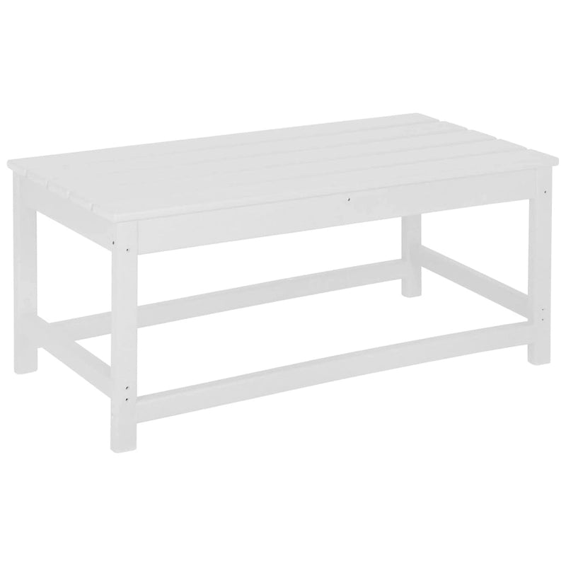 Polytrends Laguna Tables d'extérieur en HDPE toutes saisons pour terrasse, tables basses et tables d'appoint (lot de 3)