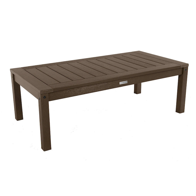 Table basse rectangulaire Adirondack Écologique HIGHWOOD