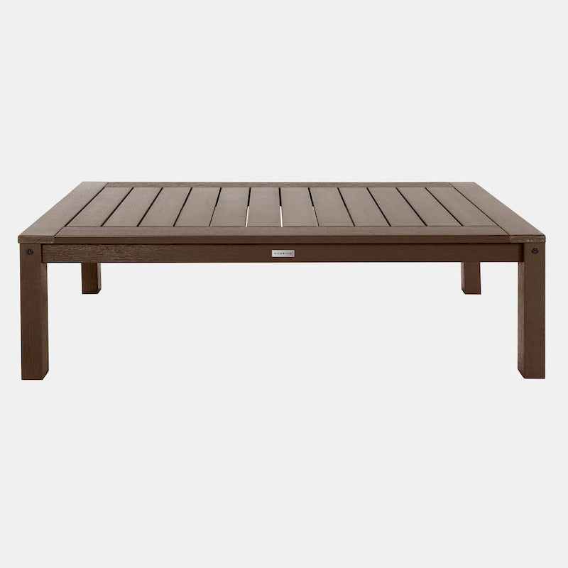 Table basse rectangulaire Adirondack Écologique HIGHWOOD
