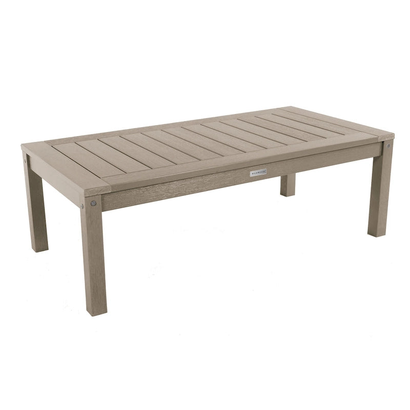 Table basse rectangulaire Adirondack Écologique HIGHWOOD