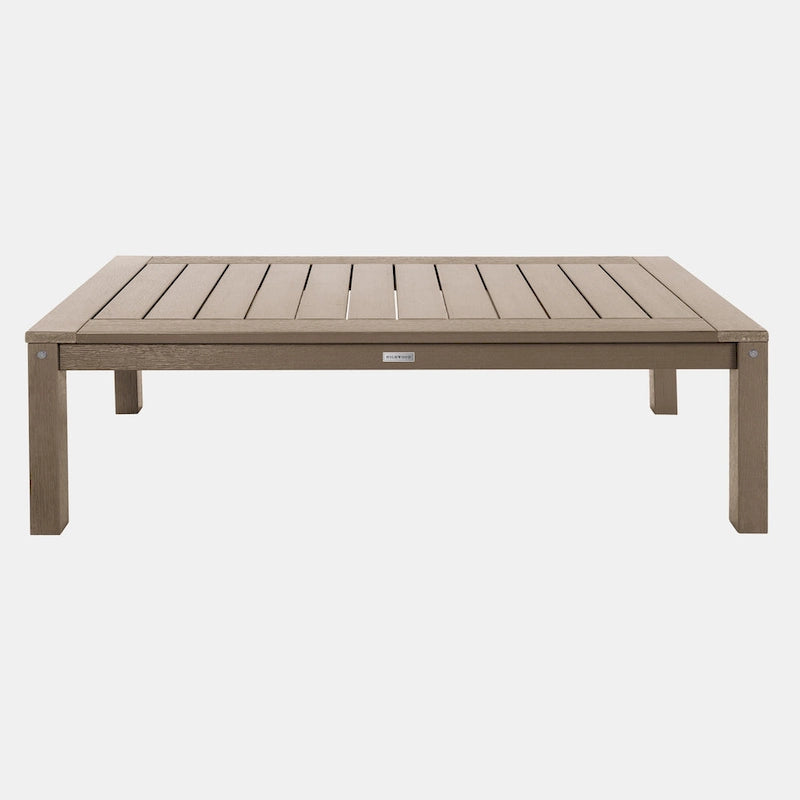 Table basse rectangulaire Adirondack Écologique HIGHWOOD