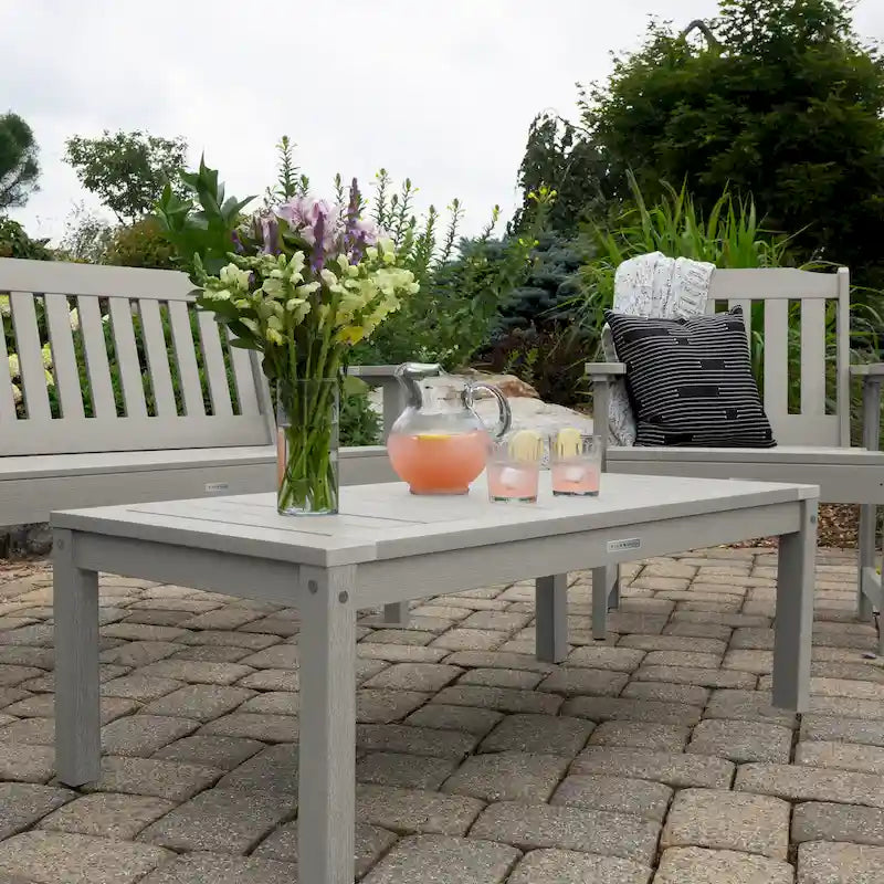 Table basse rectangulaire Adirondack Écologique HIGHWOOD