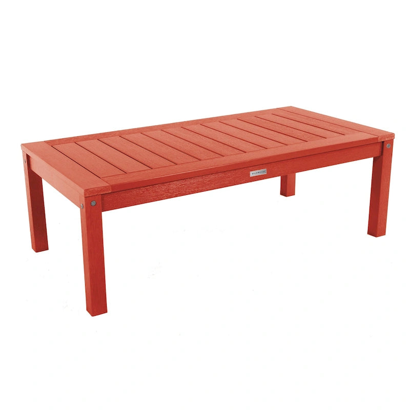 Table basse rectangulaire Adirondack Écologique HIGHWOOD