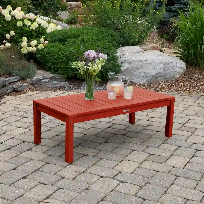 Table basse rectangulaire Adirondack Écologique HIGHWOOD