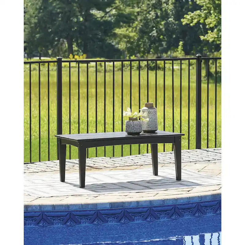 Signature Design by Ashley Hyland Wave - Table basse d'extérieur - 44,13 L x 24 P x 18,13 H