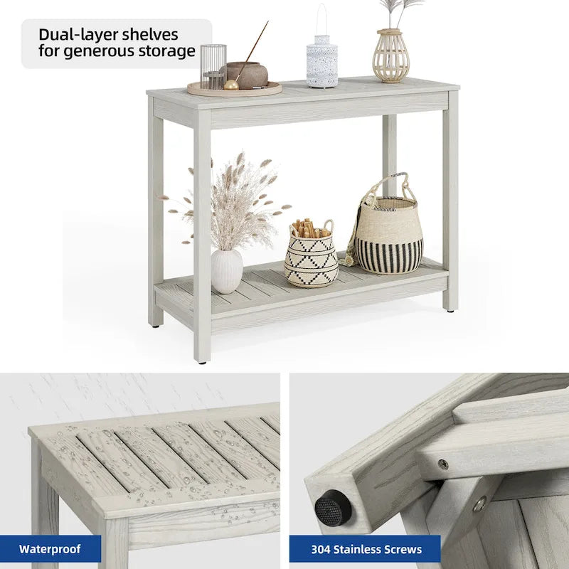 Console de jardin à 2 niveaux Moasis 38/48