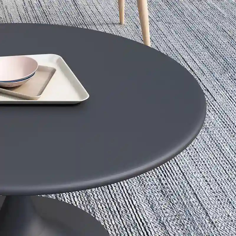 Table basse de bistrot Kurv 31,5, résistante aux intempéries, intérieur/extérieur