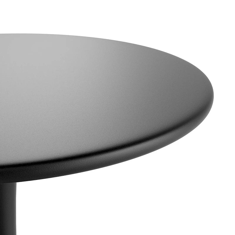 Table basse de bistrot Kurv 31,5, résistante aux intempéries, intérieur/extérieur