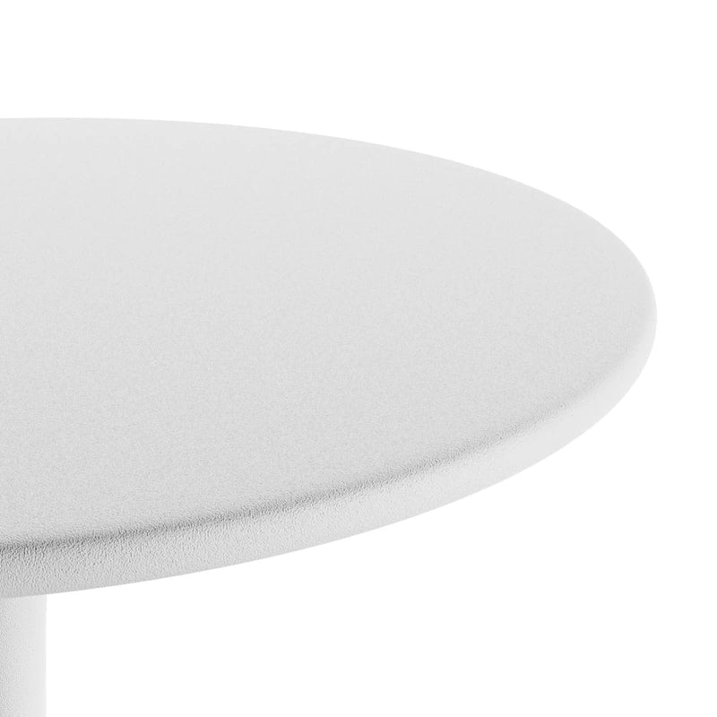 Table basse de bistrot Kurv 31,5, résistante aux intempéries, intérieur/extérieur