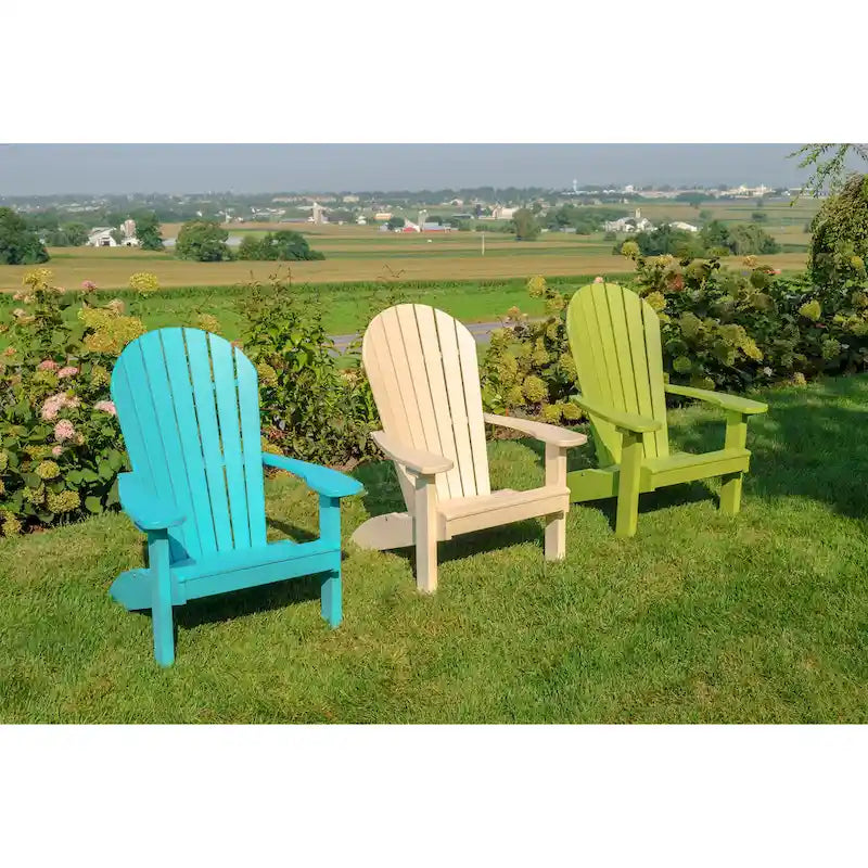 Chaise Adirondack en polyéthylène