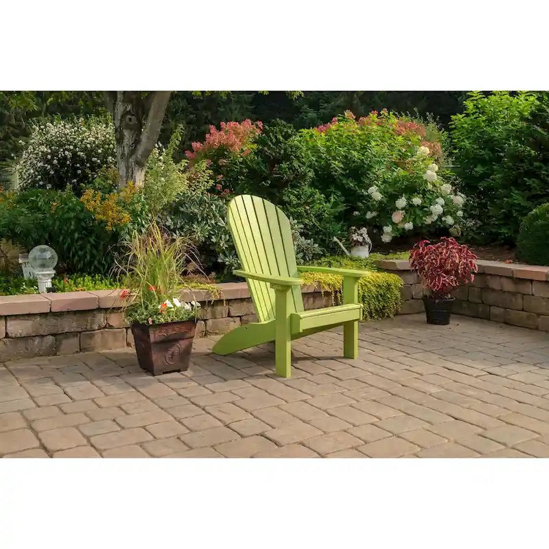 Chaise Adirondack en polyéthylène