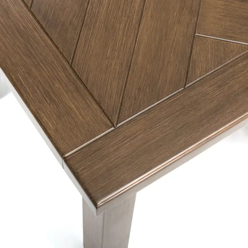 Table d'appoint Winston Cayman Seagrass Weave Heritage marron