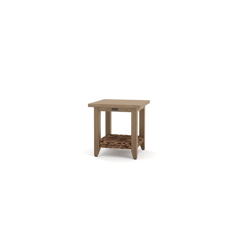Table d'appoint Winston Cayman Seagrass Weave Heritage marron