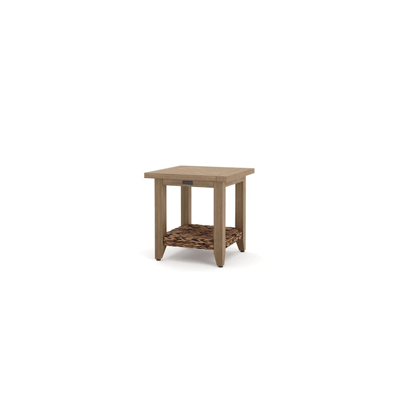 Table d'appoint Winston Cayman Seagrass Weave Heritage marron