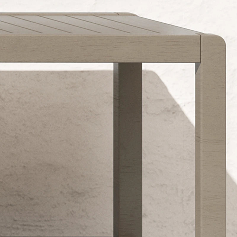 Homestyles Sustain Table basse d'extérieur en bois gris - 46 x 18 x 28