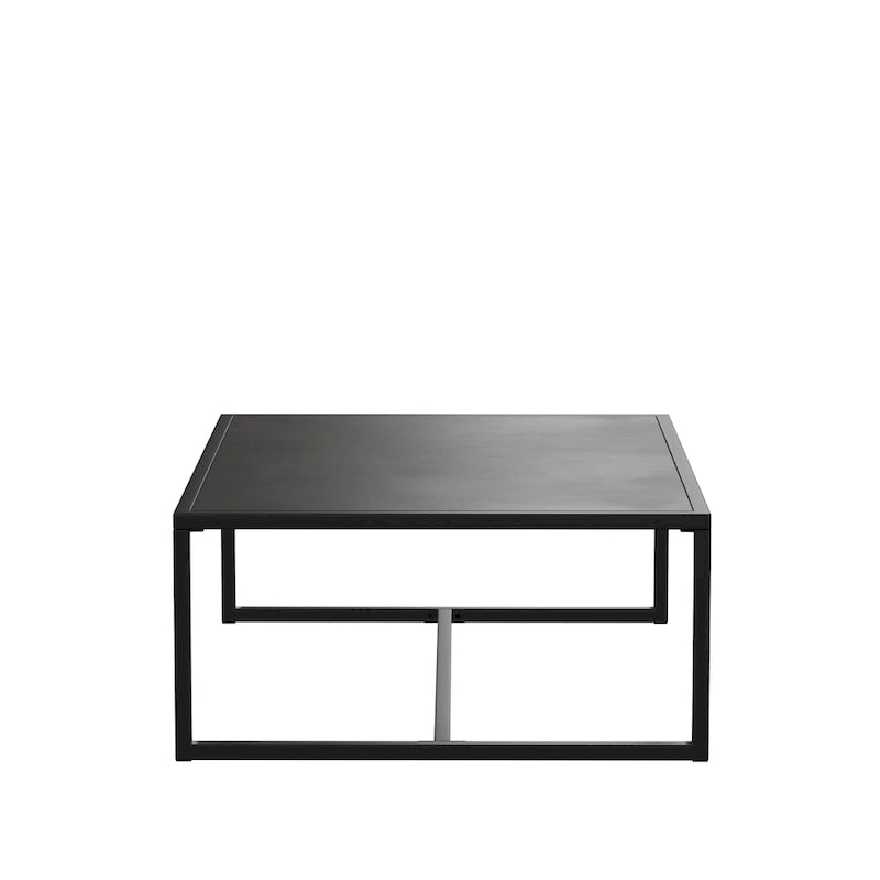 Table basse d'extérieur/d'intérieur en acier de qualité commerciale, tous temps - 32P x 45L x 15H