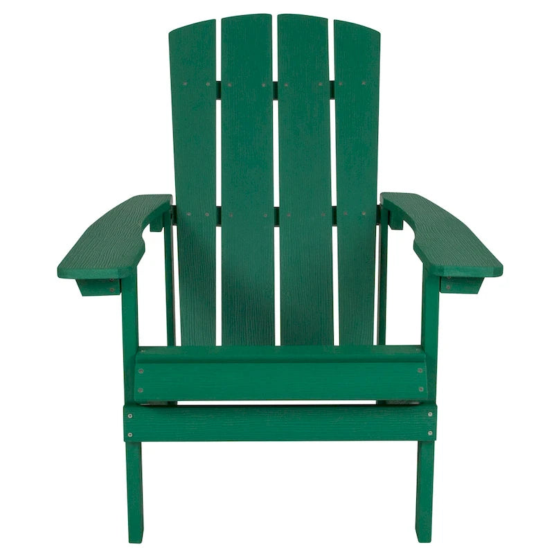Lot de 4 chaises Adirondack d'extérieur en bois de poly-résine tout temps