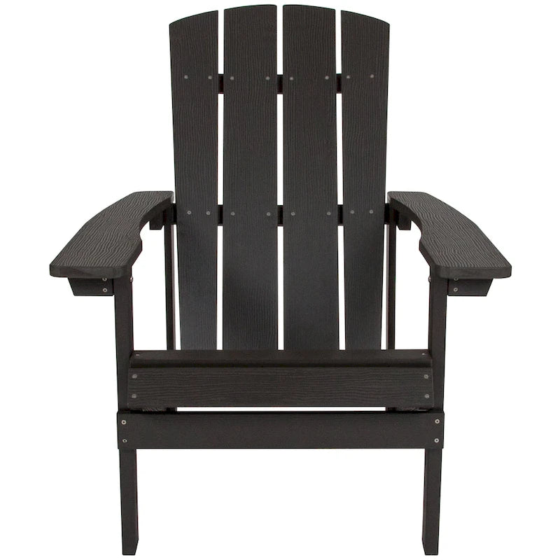 Lot de 4 chaises Adirondack d'extérieur en bois de poly-résine tout temps