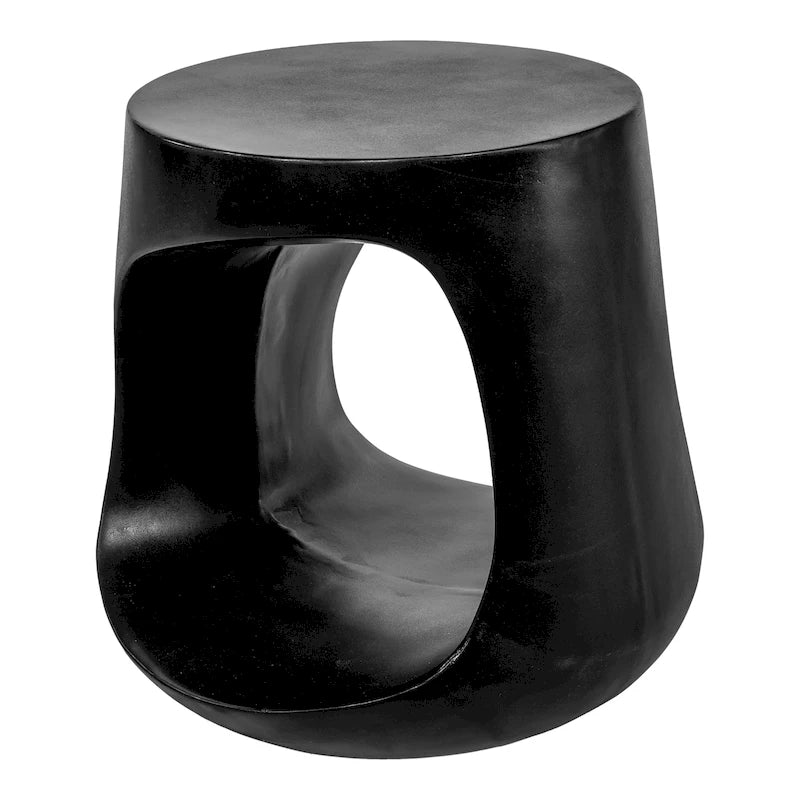 Tabouret en béton géométrique moderne haut Aurelle Home Roscoe