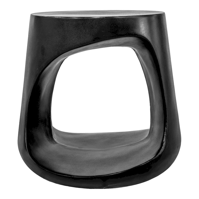 Tabouret en béton géométrique moderne haut Aurelle Home Roscoe