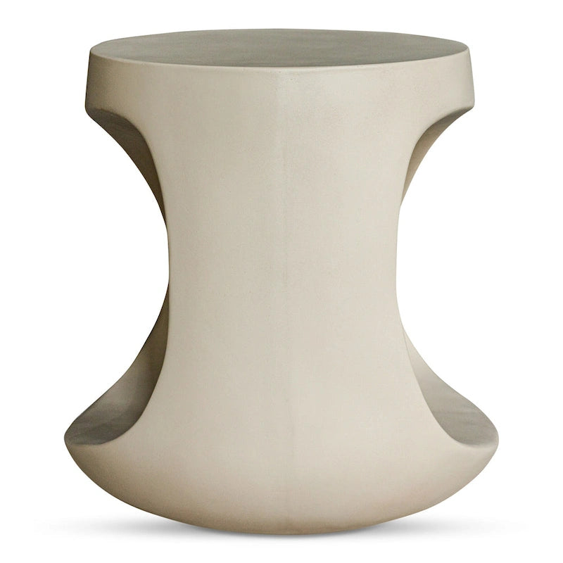 Tabouret en béton géométrique moderne haut Aurelle Home Roscoe