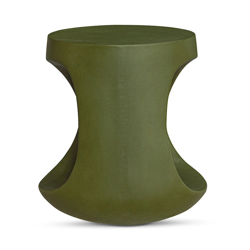 Tabouret en béton géométrique moderne haut Aurelle Home Roscoe
