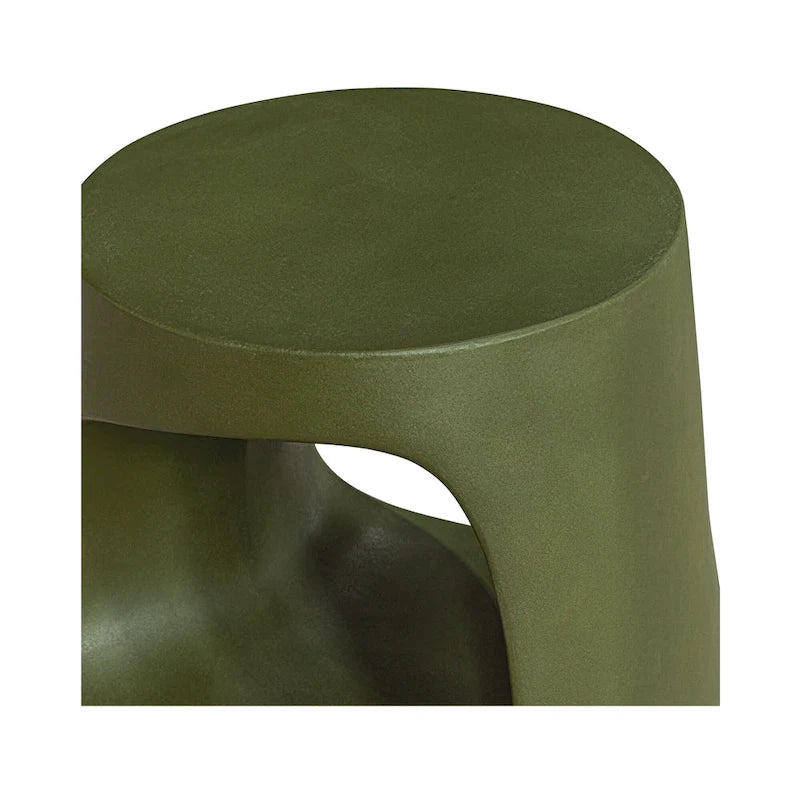Tabouret en béton géométrique moderne haut Aurelle Home Roscoe