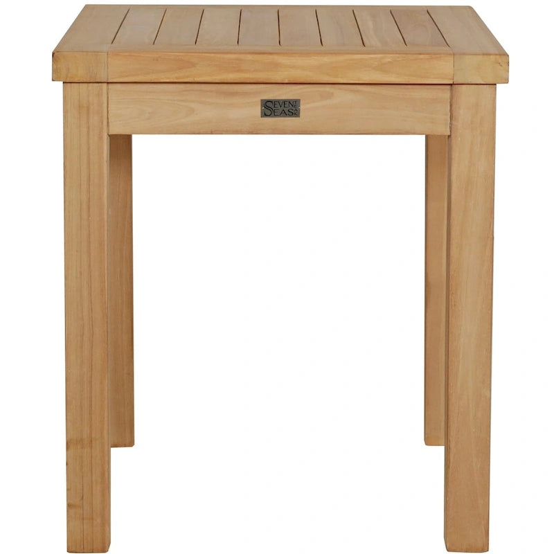 Table d'appoint d'extérieur en teck Santa Monica de Seven Seas Teak